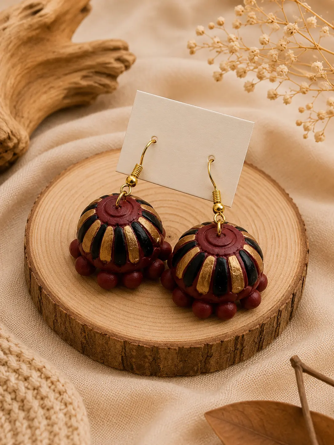 Terracotta Jhumka