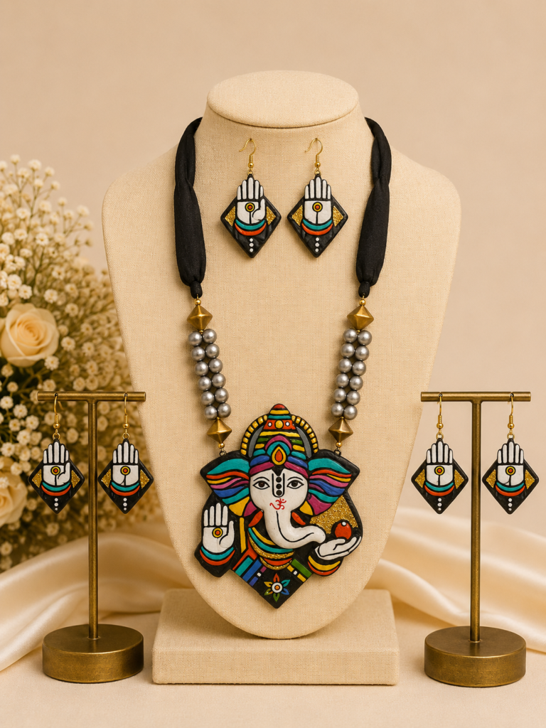 Terracotta Jewellery Set